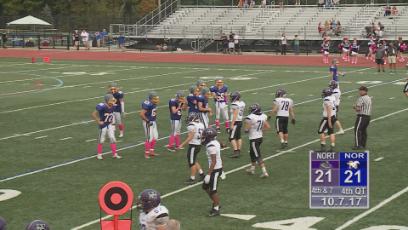 2017 NHS Football vs Norton