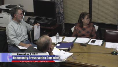 Community Preservation Committee 11/8/17