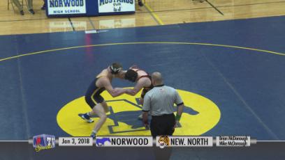 2017 NHS Wrestling vs Newton North