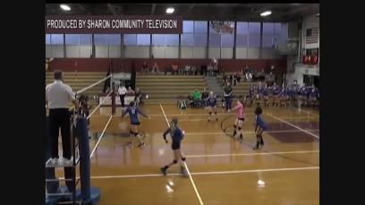 2017 Girls Volleyball at Sharon