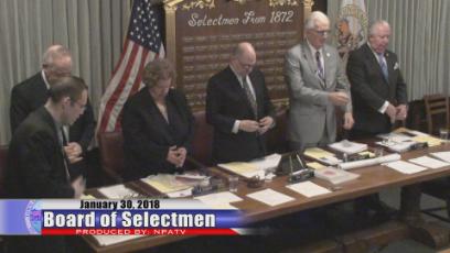 Board of Selectmen 1/30/18