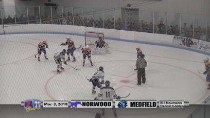 2018 NHS Boys Hockey vs Medfield