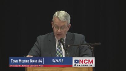 Town Meeting Night 4 5/24/18