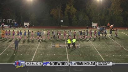 2015 Field Hockey vs. Framingham 10/8/15