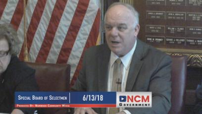 SPECIAL Board of Selectmen 6/13/18