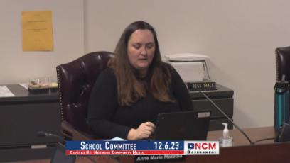 School Committee 12.6.23