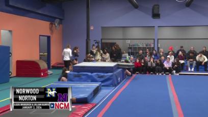 2024 NHS Gymnastics vs Norton 1.3.24