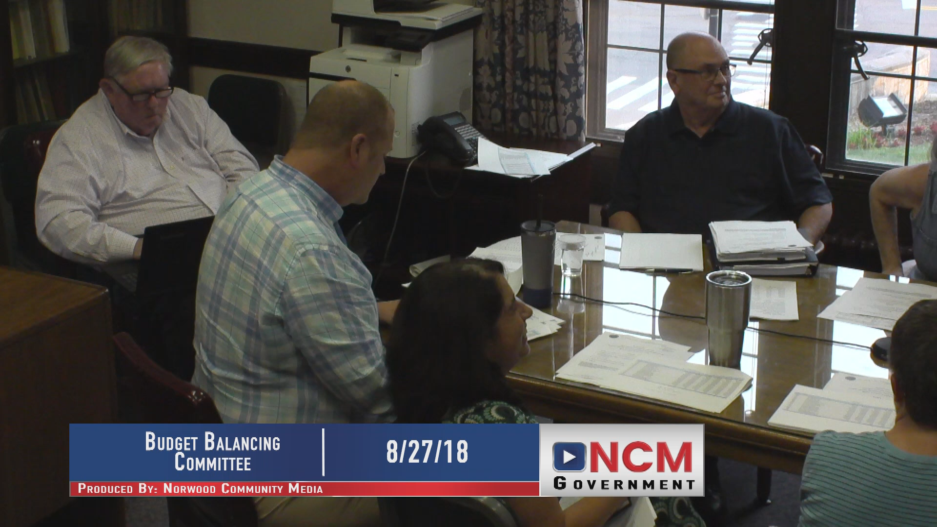 Budget Balancing Committee 8/27/18