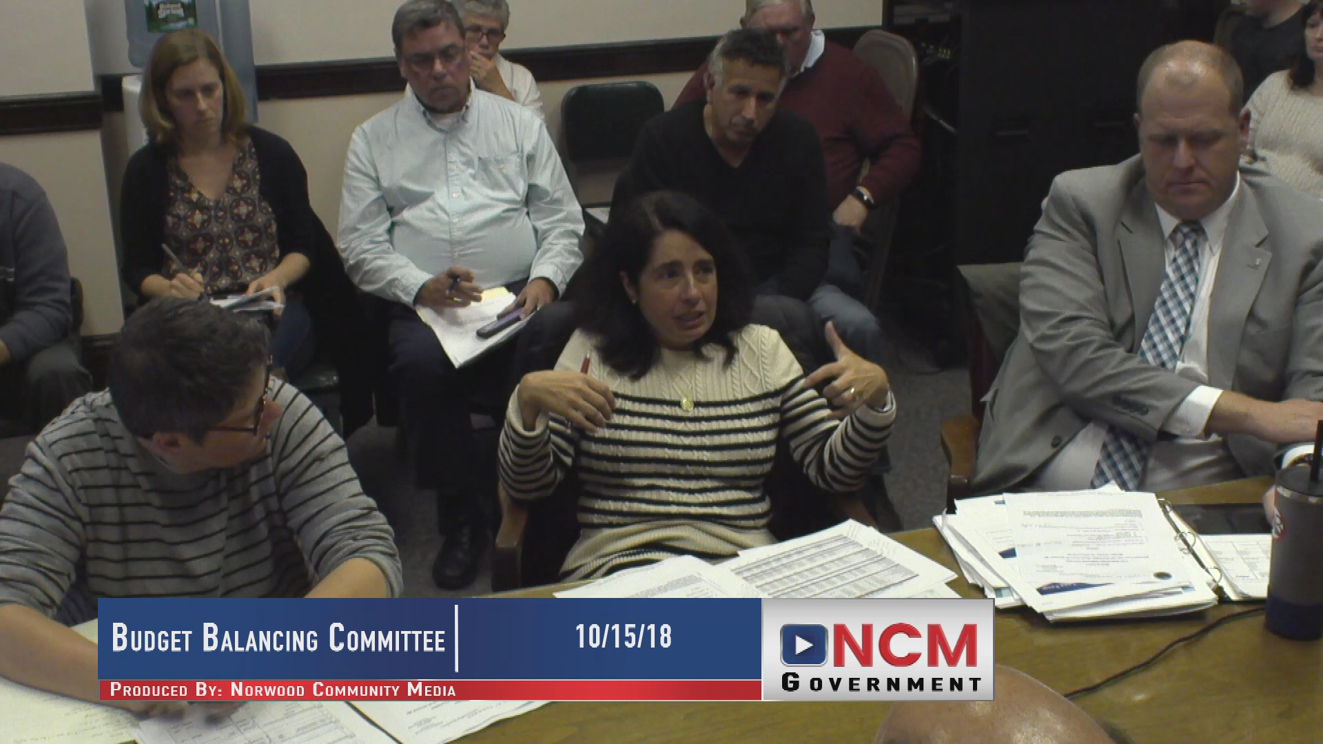 Budget Balancing Committee 10/15/18