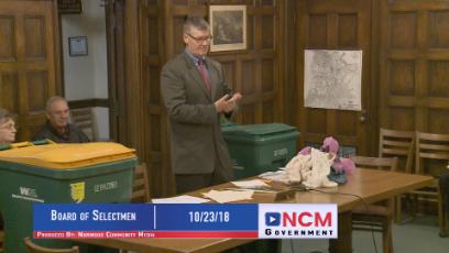 Board of Selectmen 10/23/18