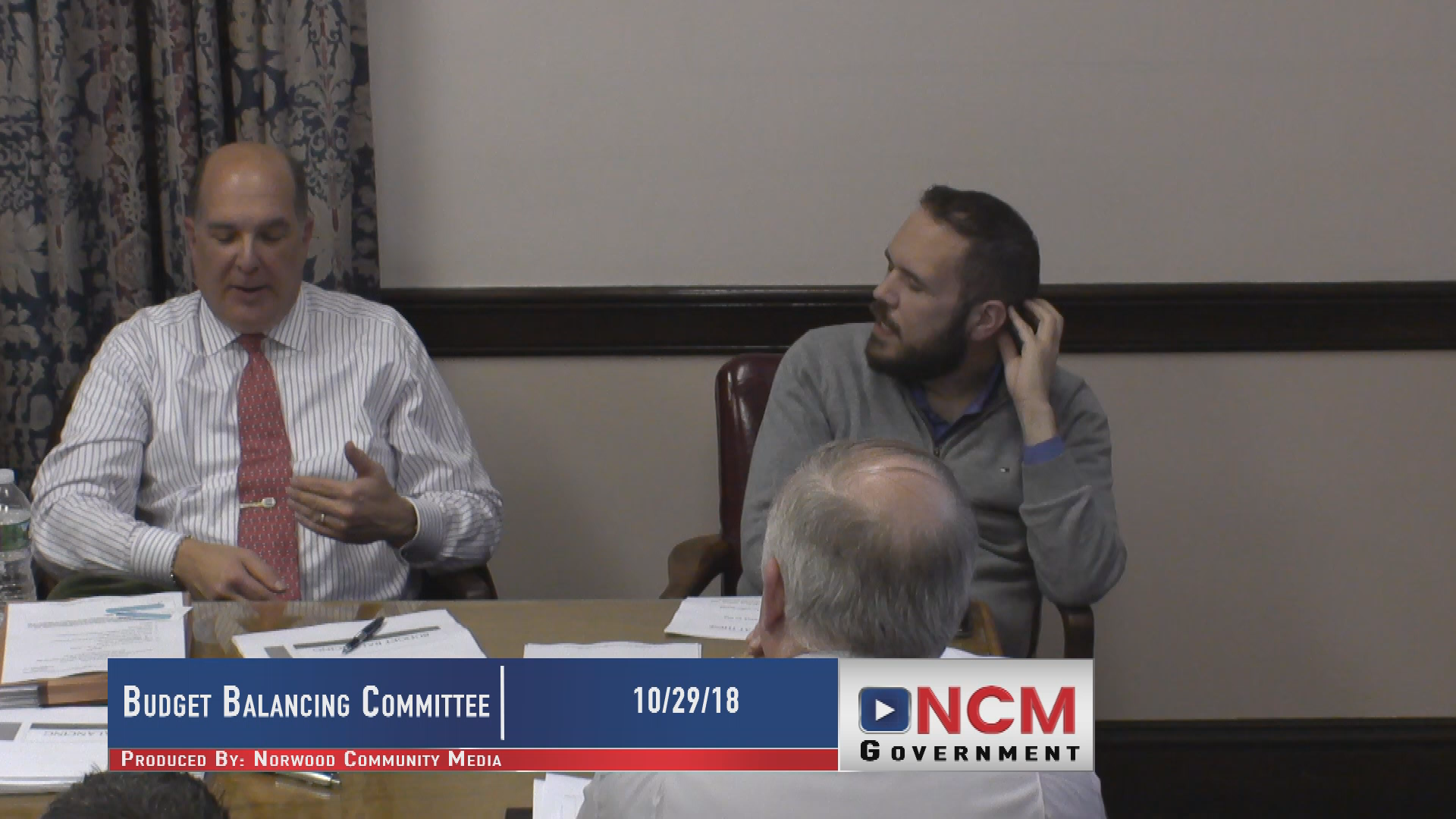 Budget Balancing Committee 10/29/18