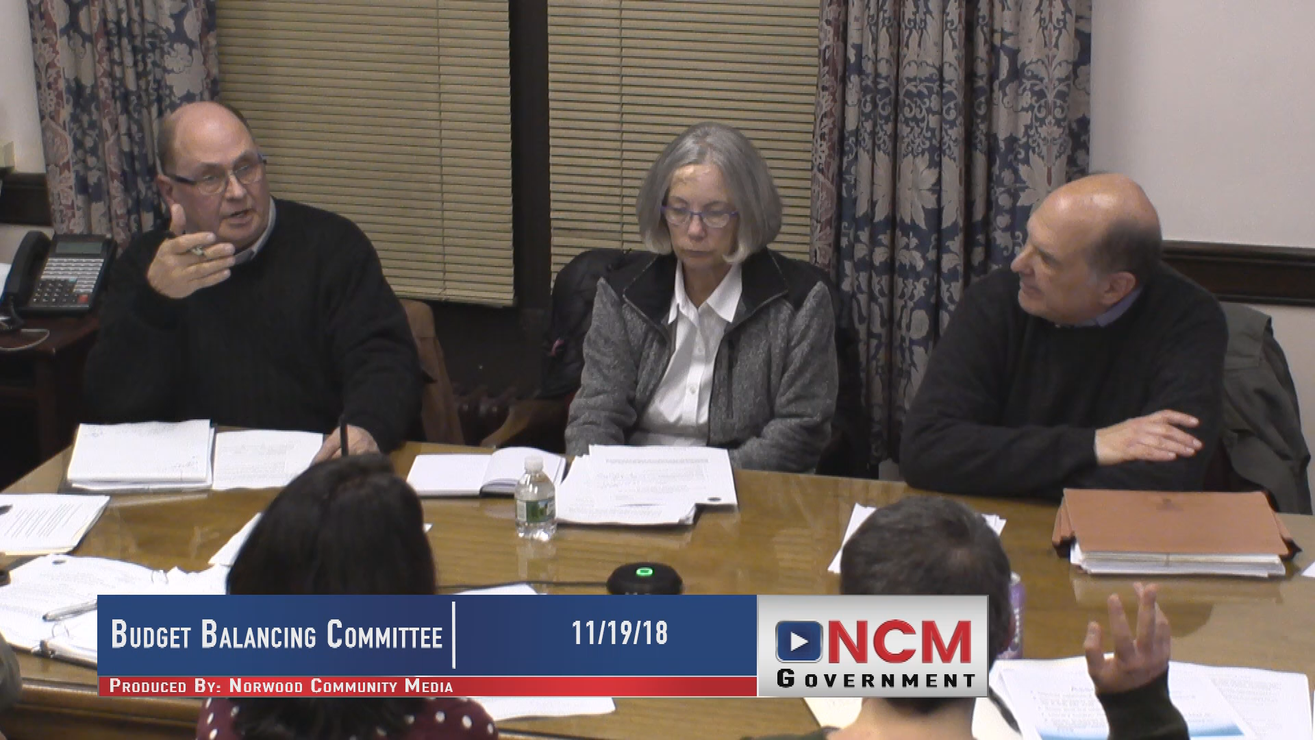 Budget Balancing Committee 11/19/18