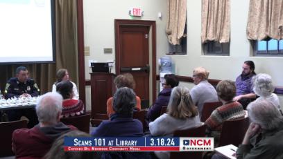 Scams 101 at the Morrill Memorial Library 3.18.24