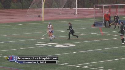 2014 NHS Field Hockey vs. Hopkinton