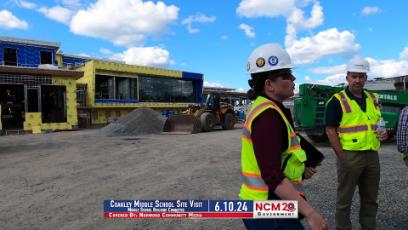 Coakley Site Visit - Middle School Building Committee 6.10.24