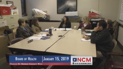 Board of Health 1/15/19