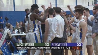 Boys Basketball vs Westwood Rebroadcast 1/16/19