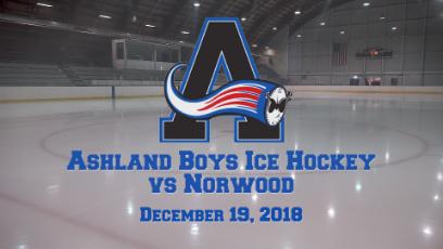 2018 Ashland Boys Hockey vs Norwood