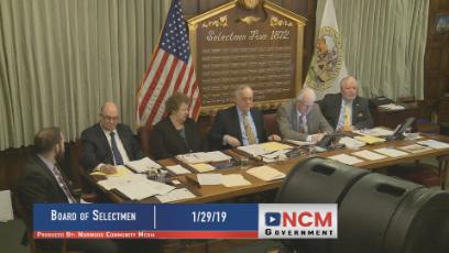 Board of Selectmen 1/29/19