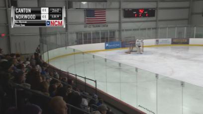 Girls Hockey vs Canton MIAA Tournament Preliminary Round 2/25/19