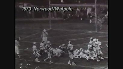 1973 NHS Football vs Walpole, Natick, Dedham
