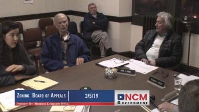 Zoning Board of Appeals 3/5/19