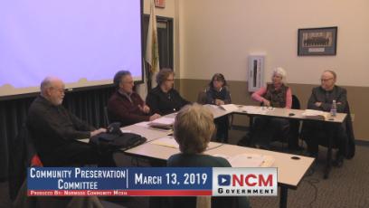 Community Preservation Committee 3/13/19