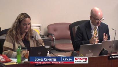 School Committee 9.25.24