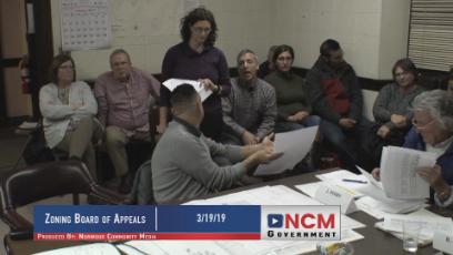 Zoning Board of Appeals 3/19/19