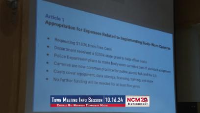 Town Meeting Info Session 10.16.24