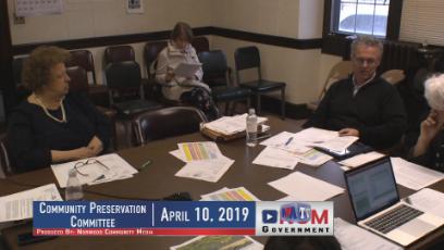 Community Preservation Committee 4/10/19