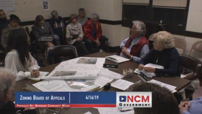 Zoning Board of Appeals 4/16/19