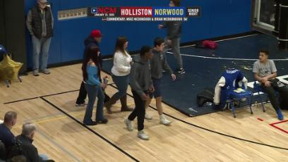 2024-25 NHS Wrestling vs Holliston 1.24.25