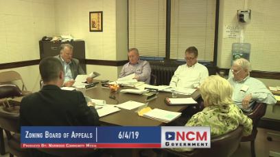 Zoning Board of Appeals 6/4/19