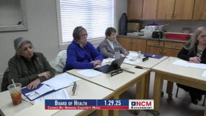 Board of Health 1.29.25