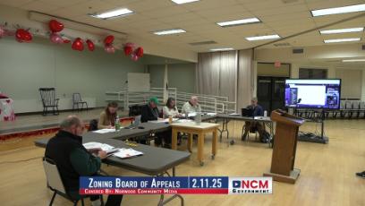 Zoning Board of Appeals 2.11.25