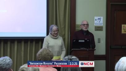 "Antisemitism Revisited" Presentation at Morrill Memorial Library 3.3.25