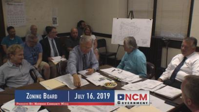 Zoning Board of Appeals 7/16/19