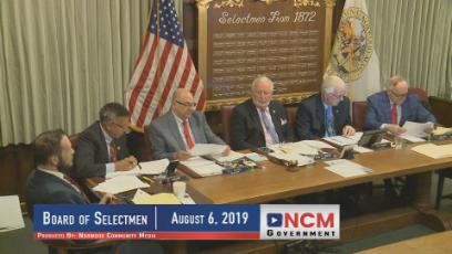 Board of Selectmen 8/6/19