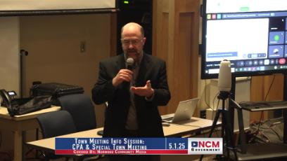 Town Meeting Info Session: CPA & Special Town Meeting 5.1.25
