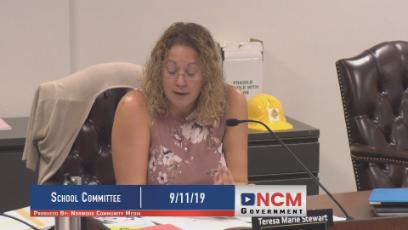 School Committee 9/11/19