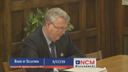 Board of Selectmen 9/17/19