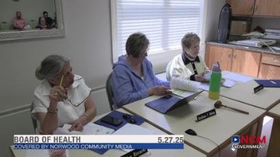 Board of Health 5.27.25