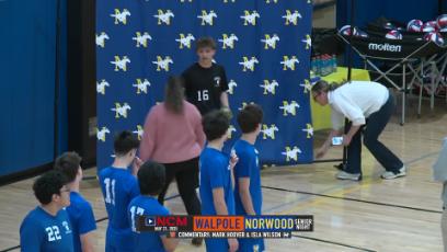 2025 NHS Boys Volleyball vs Walpole 5.21.25