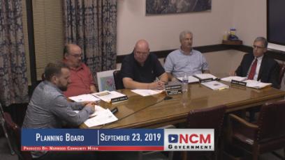 Planning Board 9/23/19