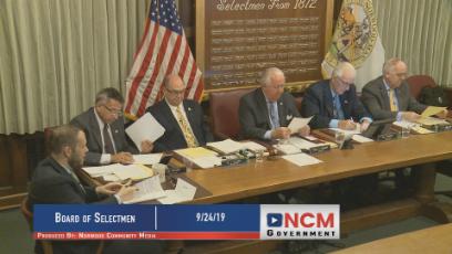 Board of Selectmen 9/24/19