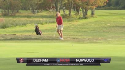 Golf vs Dedham 9/23/19