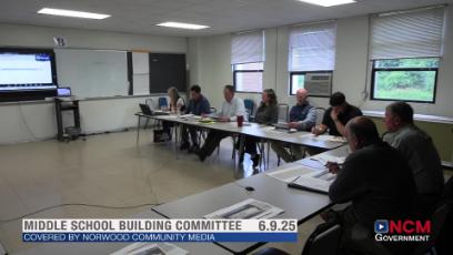 Middle School Building Committee 6.9.25