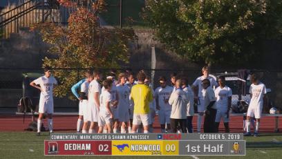 Boys Soccer v. Dedham 10/5/19