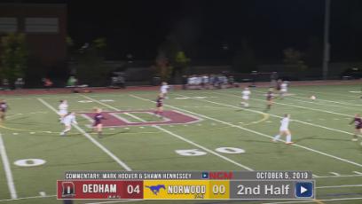Girls Soccer v. Dedham 10/5/19